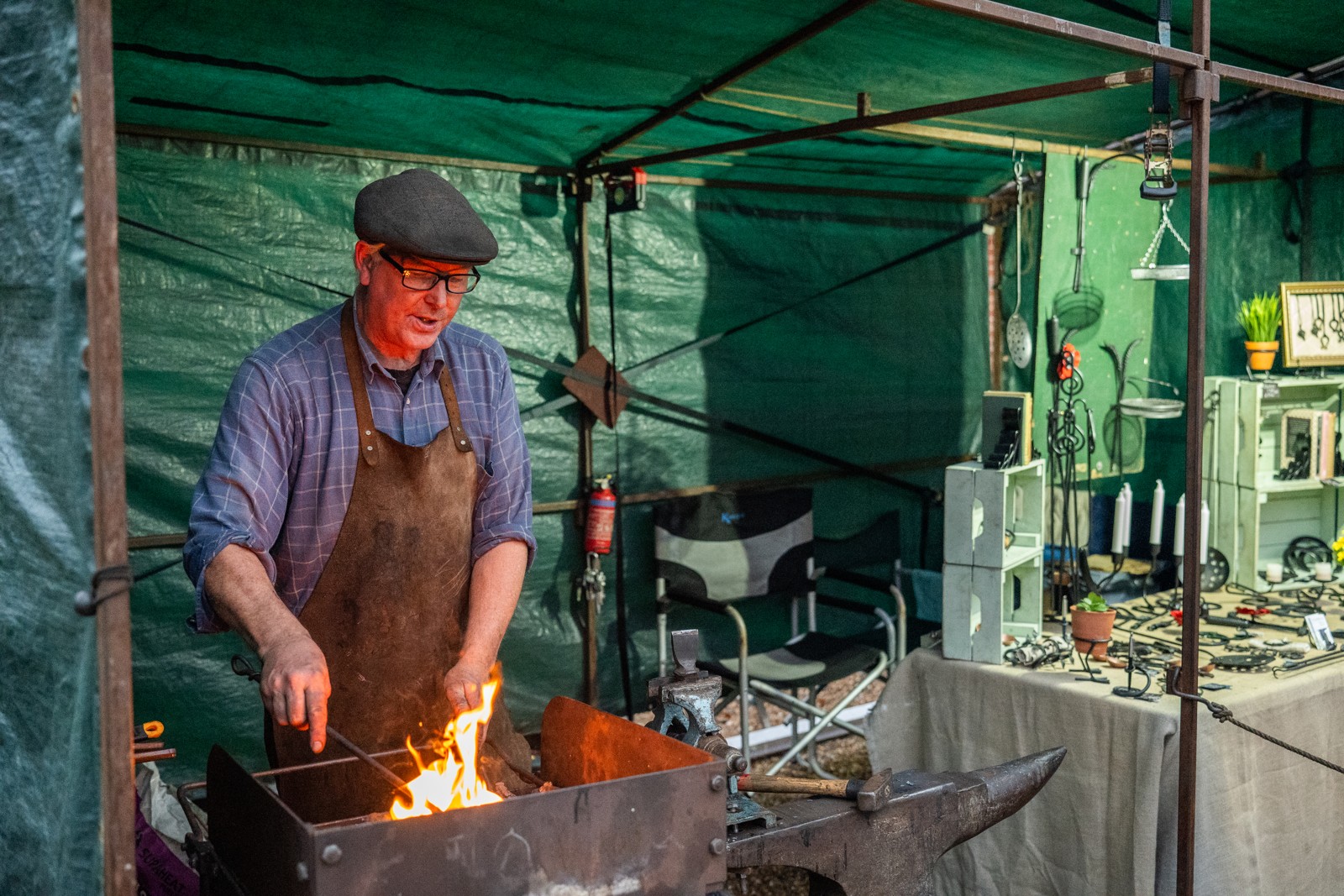 Blacksmith demonstrations