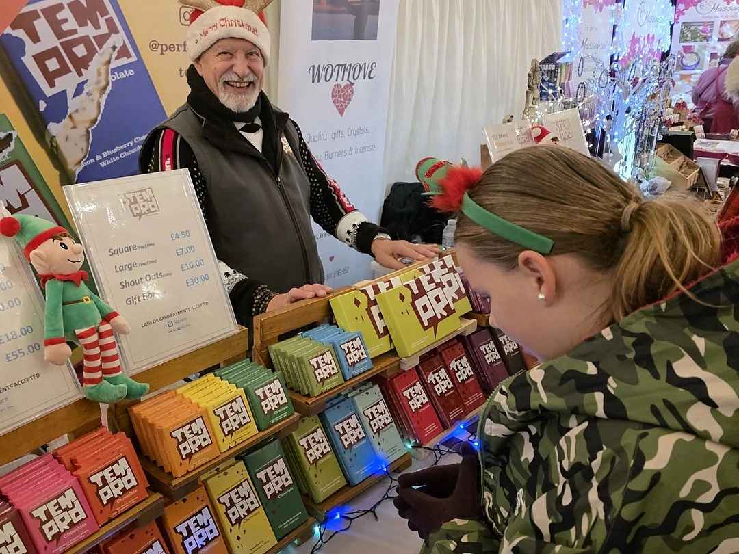 A festive scene at the Suffolk County Christmas Fair