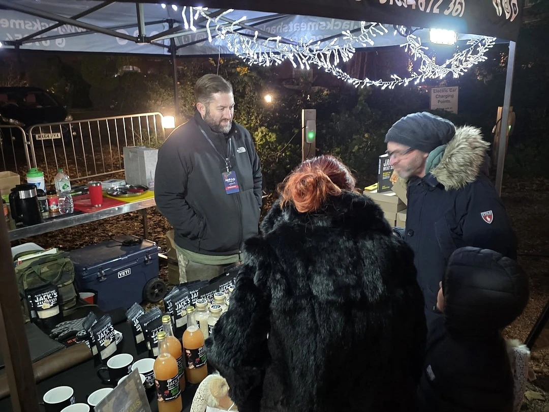 Festive entertainment at the Suffolk County Christmas Fair